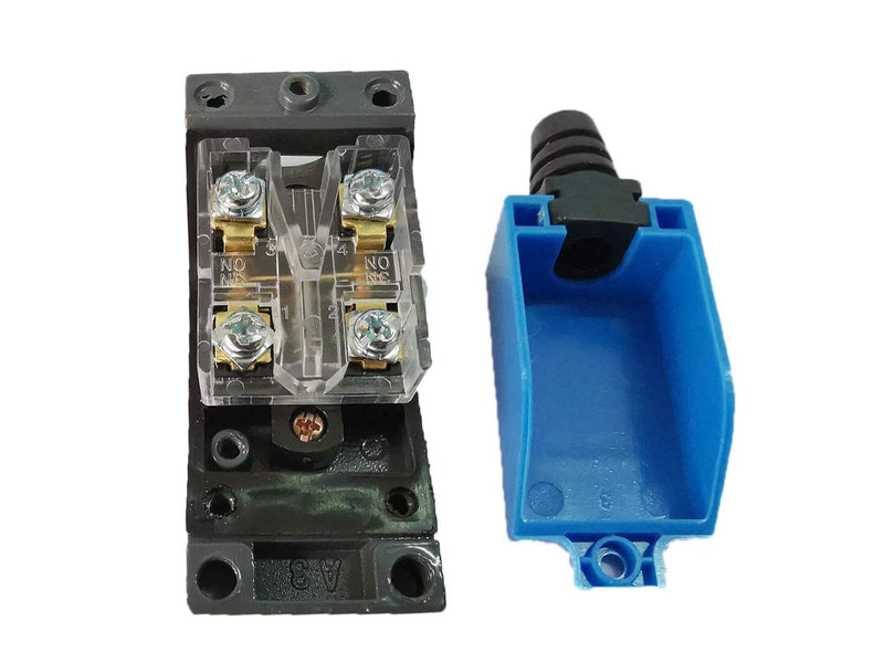 [Australia - AusPower] - 2PCS ME-8108 Momentary Limit Switch Travel Switch,Yusheng Adjustable Roller Lever Arm arduino Limit Switch NC-NO CNC Mill Laser Plasma Router (2PCS, ME-8108 Adjustable Long Lever Arm) 2PCS 