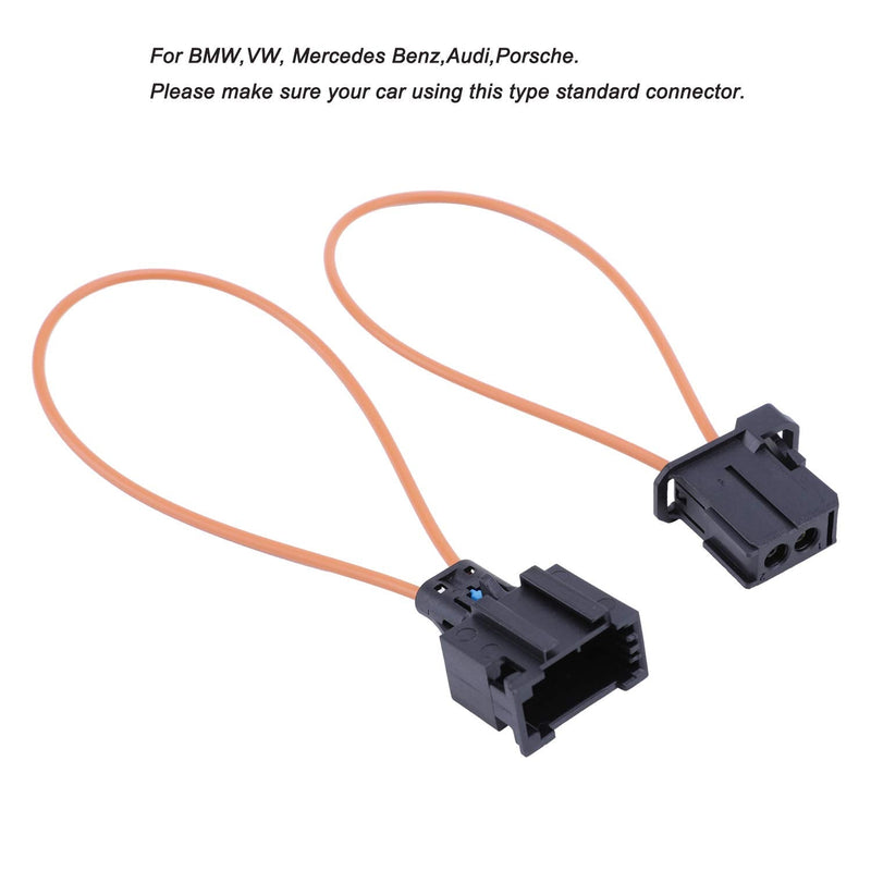 [Australia - AusPower] - Juerly Most Fiber Optic Optical Loop Bypass Female & Male Adapter Universal Connector for Radio and Audio Mercedes BMW VW Audi Porsche SOS FIX 