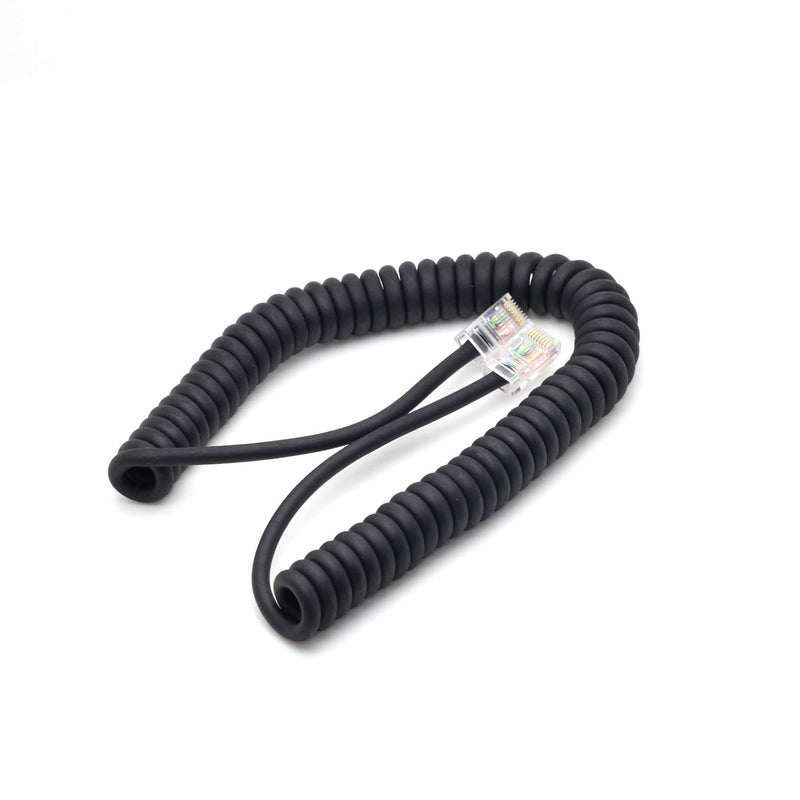 [Australia - AusPower] - Kymate RJ45 8PIN Microphone Replacement Cable for Icom HM-98 HM-151 HM-207 HM-207s HM-133 HM-133s HM-133V ID-5100A ID-4100A IC-2730 IC-2300H IC-V8000 ID-880H ID-800H IC-2820H IC-2720H IC-208H 