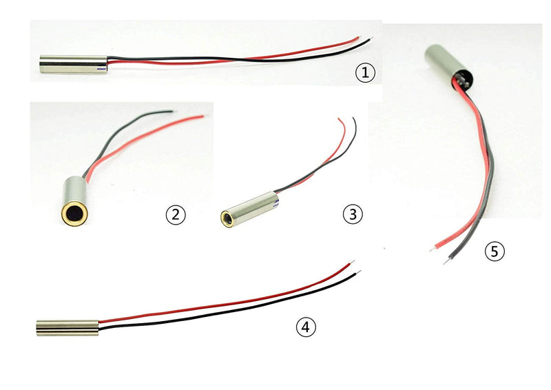 [Australia - AusPower] - Quarton Laser Module VLM-520-73 LPT (Direct Green DOT Laser Module, 3~6V) 