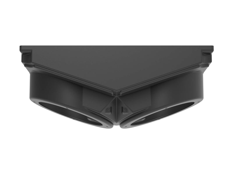 [Australia - AusPower] - UTV Speakers Pod Enclosure for RZR, SAUTVS Waterproof Universal 6.5" Overhead Speaker Pods Box for Polaris RZR UTV Cart Accessories(1PCS) 