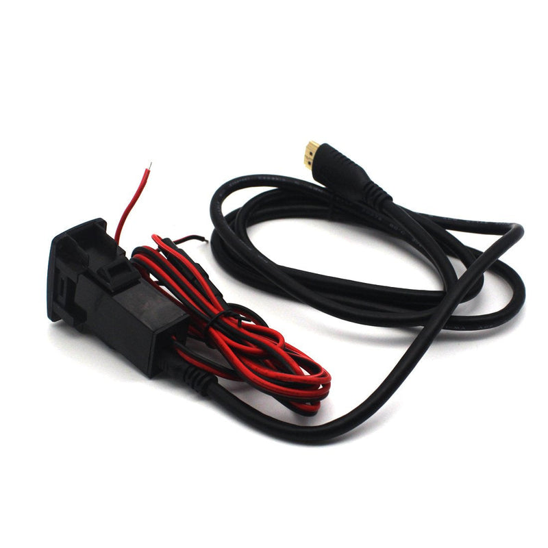 [Australia - AusPower] - MOTONG Car USB Socket Port with HDMI Socket for Honda - MOTONG Car USB Socket for iPhone 13/12/11/X/8/7/6/5, iPad, Samsung,LG,Huawei and More 