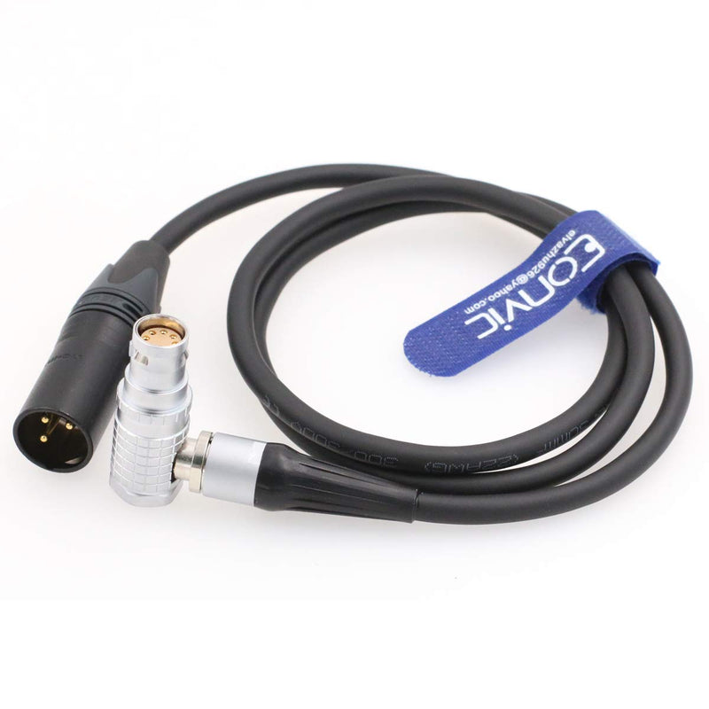 [Australia - AusPower] - Eonvic ARRI Alexa Amira Power Cable 2B.308 to 3 Pin XLR Male Plug (3.28ft/100cm) 3.28ft/100cm 