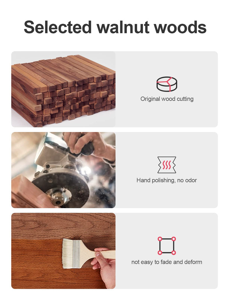 [Australia - AusPower] - Meatanty Wooden Keyboard Wrist Rest,Ergonomic TKL Gaming Walnut Keyboard Rest,Mechanical Keyboard Wrist Pad,Hard Wrist Rest Palm Rest Supports Computer, Laptop Comfortable Typing Pain Relief (14.17") Medium (14.17") 