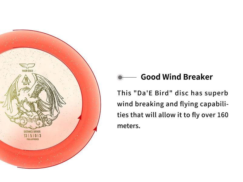 [Australia - AusPower] - Yikun Disc Golf Driver | Professional Frisbee Golf | Phoenix Star Distance Driver | 165-176g | Fairway Golf Disc Perfect for Outdoor Games and Competition 