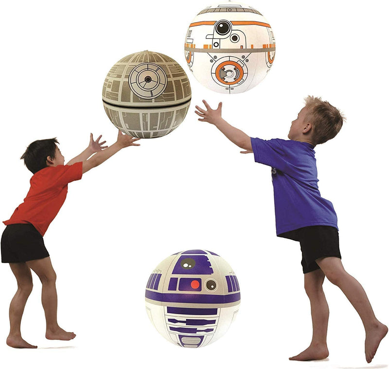 [Australia - AusPower] - Large Play Balls Set - Fun Indoor and Outdoor Gift - Can Use for Play/Room Decor/Party Decor/Pool Inflatable Water Toys PACK 3 