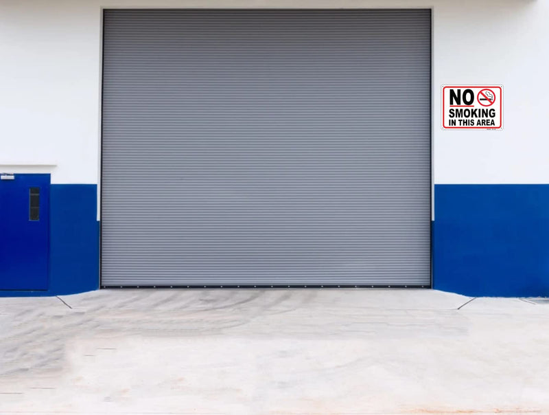 [Australia - AusPower] - No Smoking Signs for Business No Vaping Sign 10"x14" Rust Free Aluminum UV Printed,4 pre-drilled Holes.Durable/Weatherproof (4-Pack) 