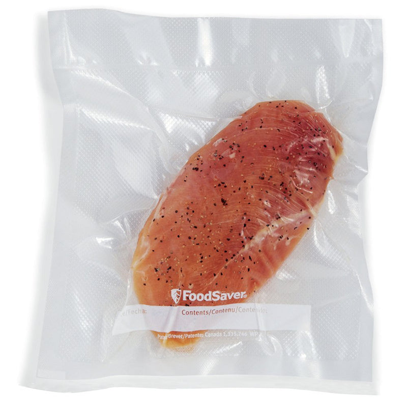 [Australia - AusPower] - FoodSaver 1-Quart Precut Vacuum Seal Bags with BPA-Free Multilayer Construction for Food Preservation, Freezer Bags & Sous Vide Bags, 44 Count 44 quart bag PDP Standard Packaging 