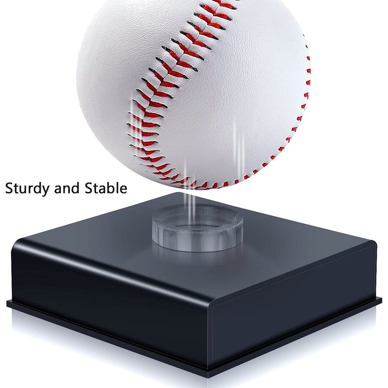 [Australia - AusPower] - KKU Baseball Display Case, Baseball Holder for Ball Display Cube Box, UV Protected Acrylic Baseball Storage Official Size Box, Memorabilia Display Case for Baseball (1Pack) 1 