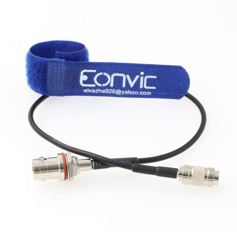 [Australia - AusPower] - Eonvic RG174 75ohm HD SDI DIN 1.0/2.3 Straight to BNC Female RF Coaxial Cable for Blackmagic HyperDeck Shuttle straight DIN-female BNC 12 inch/30cm 