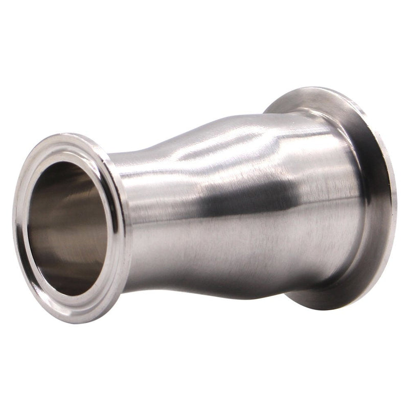 [Australia - AusPower] - DERNORD Sanitary Fitting Reducer Fitting SUS304 Tri Clamp Ferrule Style 2" Tube OD to 1-1/2" Tube OD OD SIZE: ( 2 Inch * 1-1/2 Inch ) Pack of 1 