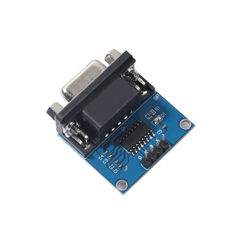 [Australia - AusPower] - 5pcs MAX3232 Root Module Connector Chip RS232 to TTL Female Serial Port to TTL DB9 Converter Module Board fit Equipment Upgrades Like DVD 