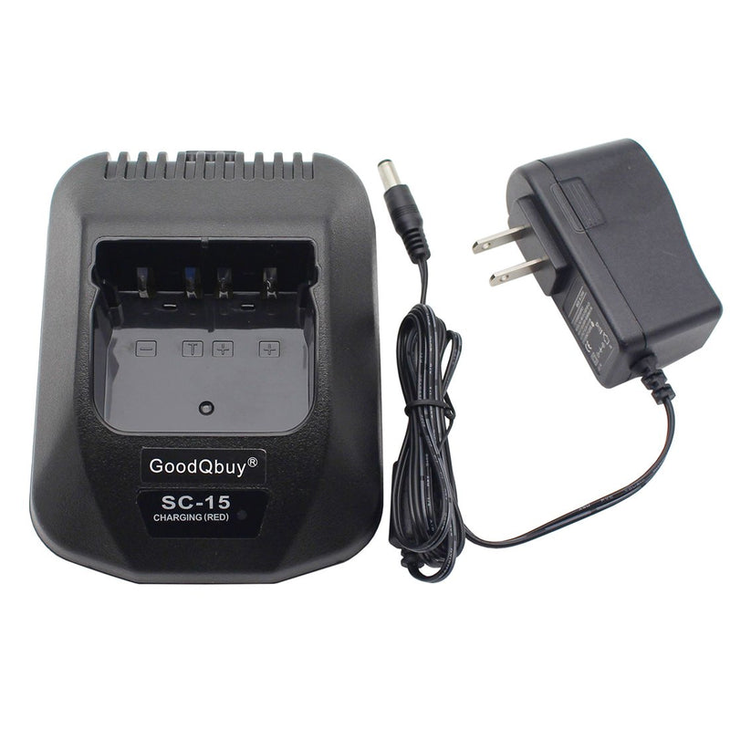[Australia - AusPower] - GoodQbuy Rapid Quick Charger is Compatible with Kenwood Radio TK-2100 TK-2101 TK-2102 TK-2107 TK-3100 TK-3101 TK-3102 TK-3107 KNB-16A KNB-17 KNB-21 KNB-21N KNB-22 KNB-22N 
