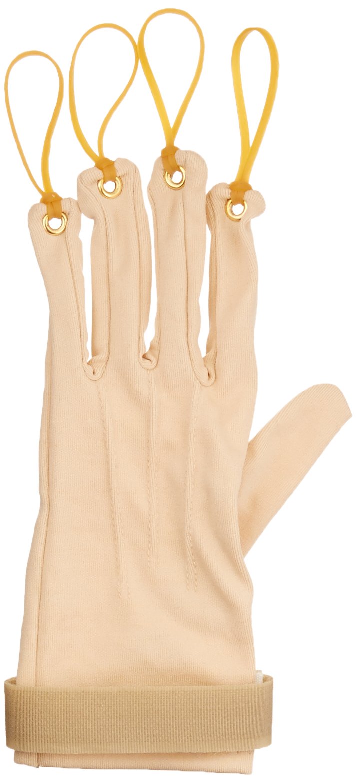 [Australia - AusPower] - Sammons Preston 63790 Traction Exercise Glove, Hand and Finger Strengthening Glove for Joint Flexion, Hand Exerciser for Therapy, Recovery, and Rehabilitation, Left, Large/Extra Large Large/XLarge 