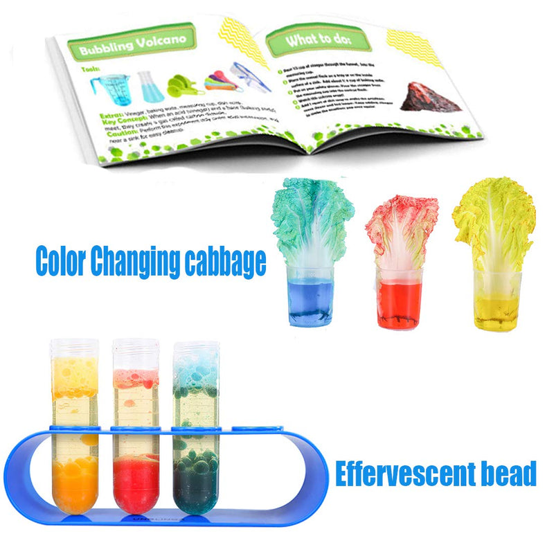 [Australia - AusPower] - UNGLINGA Kids Science Experiment Kit with Lab Coat Scientist Costume Dress Up and Role Play Toys Gift for Boys Girls Kids Age 5 - 11 Christmas Birthday Party Science kit with lab coat 