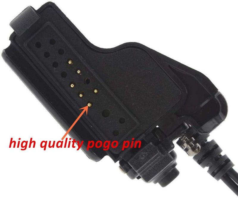 [Australia - AusPower] - Lapel Shoulder Mic Heavy Speake Mic Compatible with Motorola Radio XTS1500 XTS2500 XTS3000 XTS3500 XTS5000 XTS5000r JT1000 HT1000 MTS2000 MTX9000 MTX960 GP9000 GP900 GP1200 Two Way Radio 