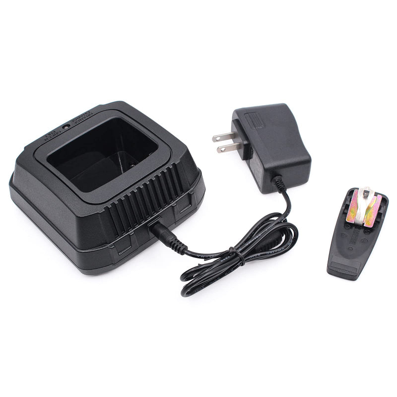 [Australia - AusPower] - Replace NTN9858 NTN8923 NTN7144 Battery Charger with Belt Clip for Motorola XTS2500 XTS3000 XTS5000 MT2000 MTS2000 HT1000 GP900 GP1200 PR1500 Radio ( NO-IMPRES) 