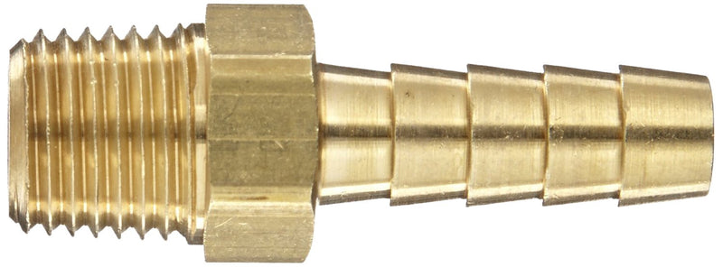 [Australia - AusPower] - EATON Weatherhead 10504B-104 Male Pipe Fitting, CA360 Brass, 1/4" Hose ID, 1/4" Pipe Size 