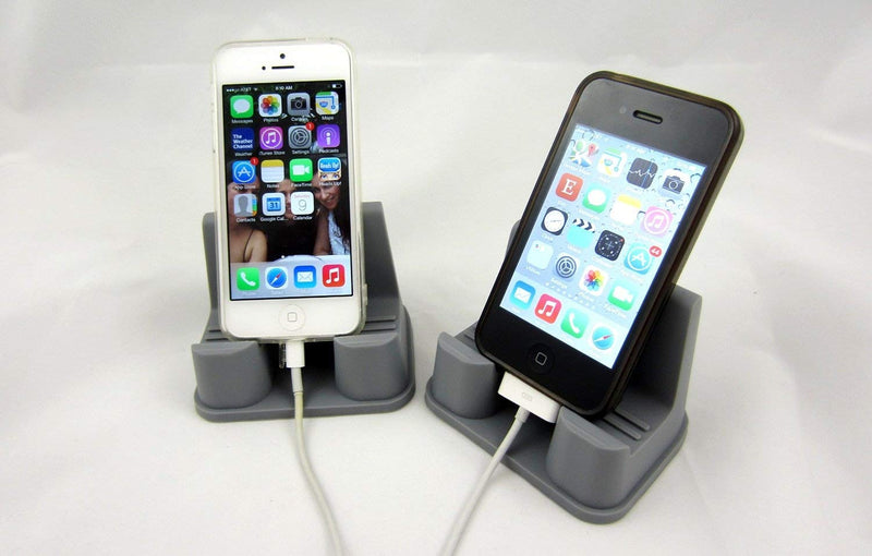 [Australia - AusPower] - PhoneProp - Universal Fit Soft Flexible Smartphone Stand - Durable FDA High Grade Silicone - Color Gray 