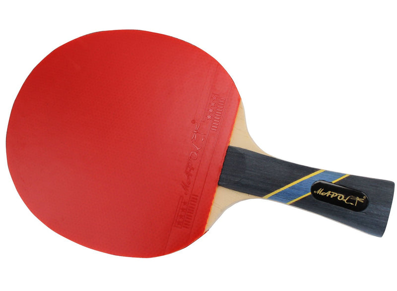 [Australia - AusPower] - MAPOL 2 Pack of 4 Star Professional Ping Pong Paddle Advanced Training Table Tennis Racket with Carry Case 