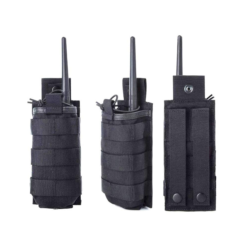 [Australia - AusPower] - VMUKSAN Universal Tactical Radio Pouch Military Molle Two Way Radio Case Holder Bag Compatible with 5.11 Bags 