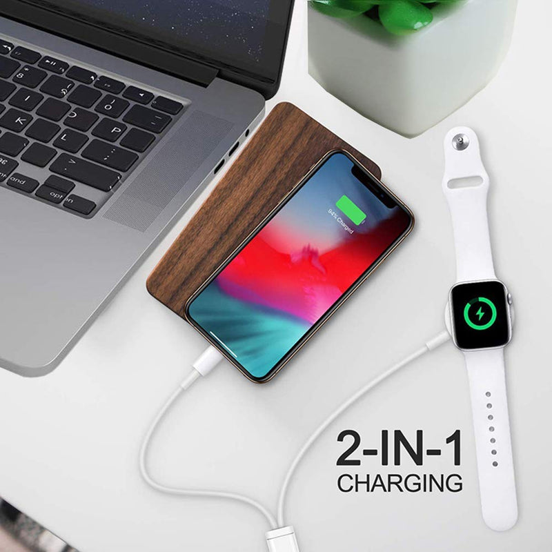 [Australia - AusPower] - Update Version Smart Watch Chargers,2 in 1 Watch Charger Cable for Watch Series SE/7/6/5/4/3/2/1 & Phone 13/12/11/Pro/Max/XR/XS/XS Max/X&Pad Series 