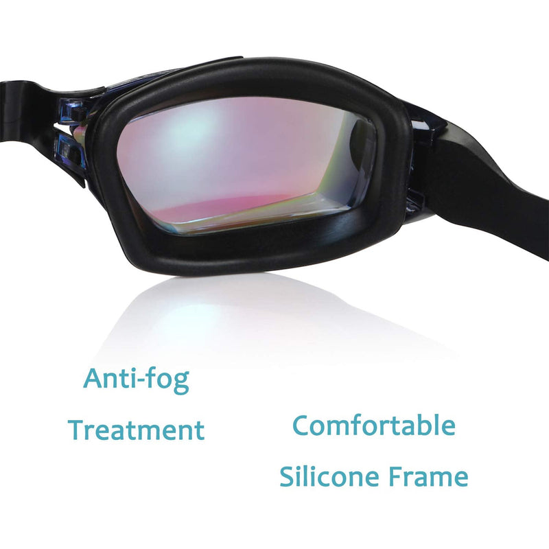 [Australia - AusPower] - Aegend Swim Goggles, Swimming Goggles No Leaking Full Protection Adult Men Women Youth 