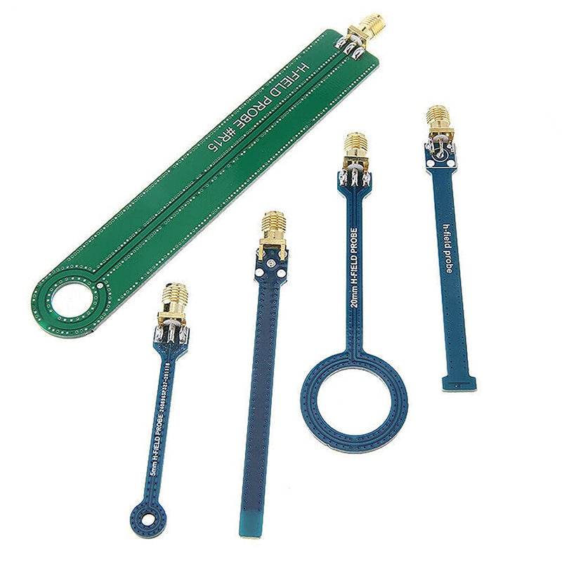 [Australia - AusPower] - SaiDian 5Pcs/Set EMC EMI Near Field Probe 9KHz-3GHz SMA Female Antenna Fine for Conducted Radiation 