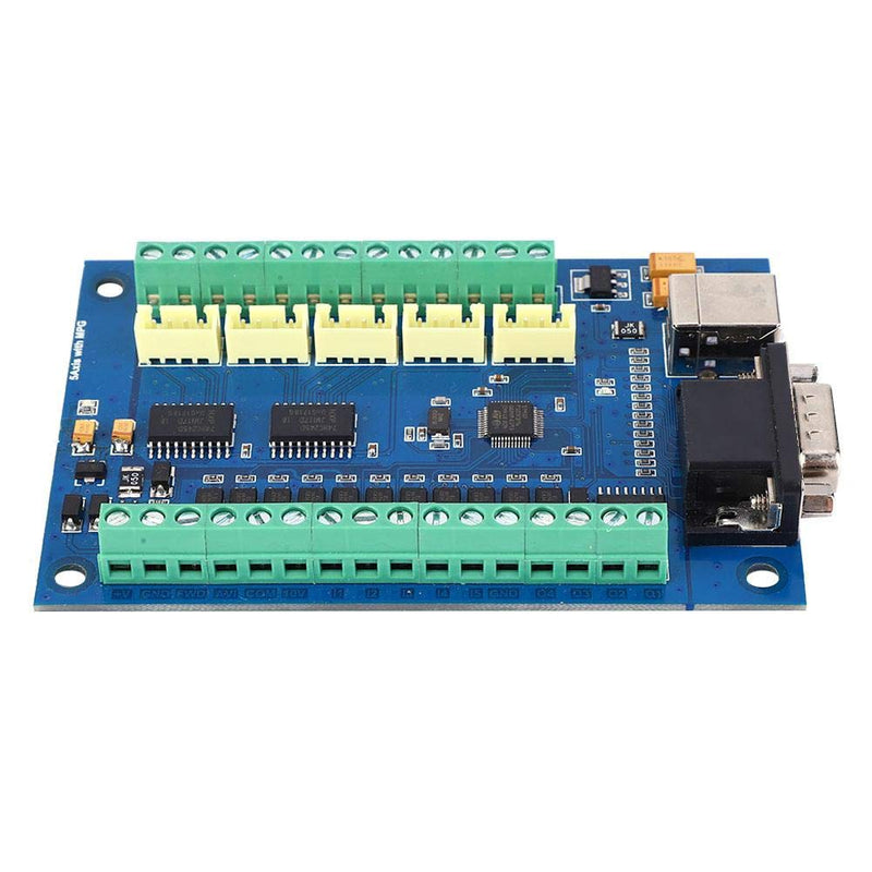 [Australia - AusPower] - 5 Axis Breakout Board, Maximum 100kHz MACH3 USB CNC Motion Controller Card Interface Breakout Board with Hand Wheel Interface 