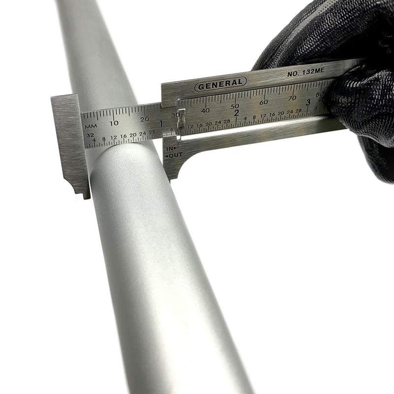 [Australia - AusPower] - General Tools 132ME 3-Inch English and Metric Pocket Sliding Bar Caliper 