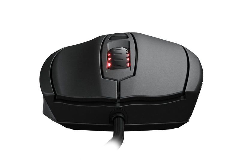 [Australia - AusPower] - Mionix Castor PRO Wired Gaming Mouse, 19K DPI Optical Sensor with 400 IPS, 1K HZ Polling Rate, Kailh 80M Click Durability Micro-switches, 6 Programmable Buttons for PC and MAC 
