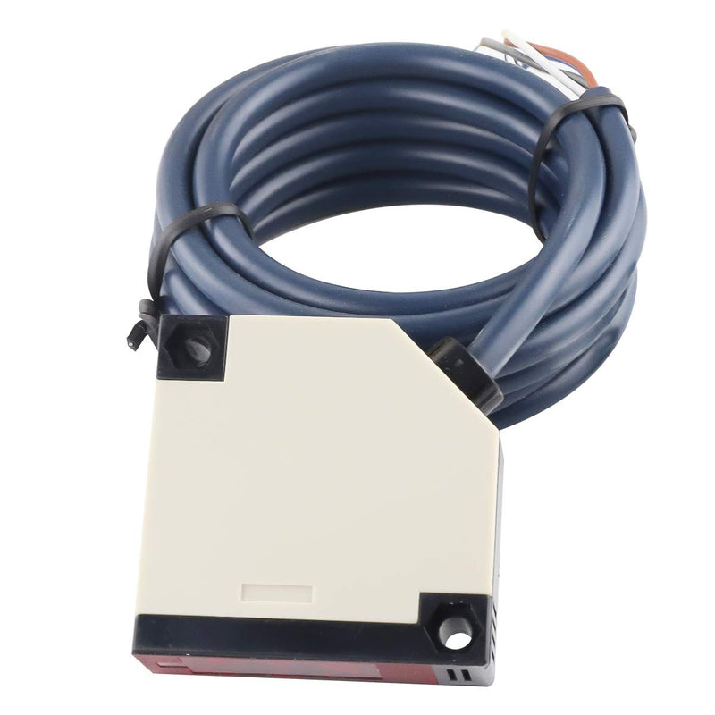 [Australia - AusPower] - Electrical Buddy E3JK-DS30M1 30cm Detection Distance Diffuse Reflection Infrared Switch photoelectric Switch Sensor 12-240VDC 24-240VAC Proximity Switch 
