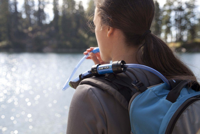 [Australia - AusPower] - Sawyer Products MINI Water Filtration System Black 1-pack 
