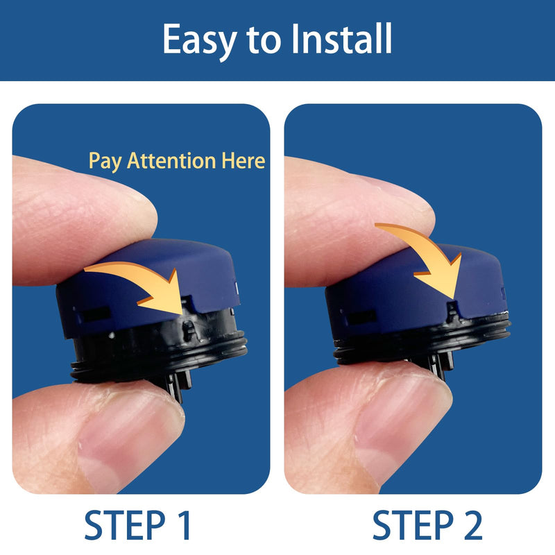 [Australia - AusPower] - Doorbell Button Replacement, Doorbell Pro Buttons Replacement, Come with 4Pack Buttons / 2Pack Screws, Video Doorbell Buttons Compatible with Doorbell Pro, Repair Split Cracked Broken Button (Purple) PURPLE 