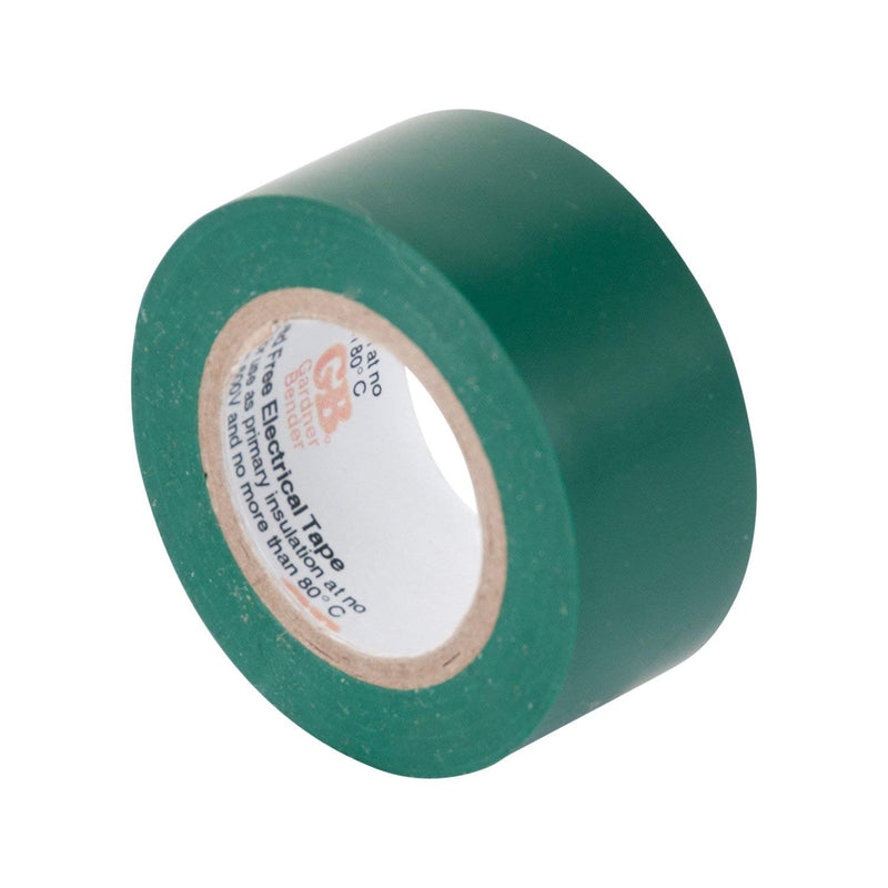 [Australia - AusPower] - Gardner Bender GTPC-550 Electrical Tape, ½ in x 20 ft., Durable, Easy-Wrap, Flame Retardant, 5 Pk, Red, White, Blue, Green, Yellow 