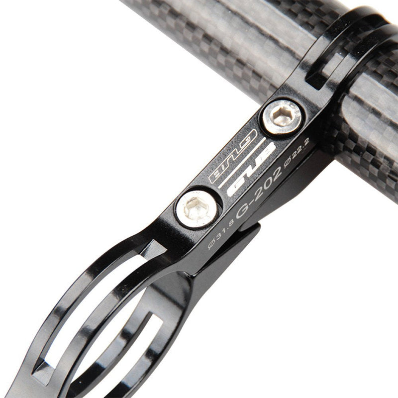 [Australia - AusPower] - GUB 31.8MM Double Clamp Carbon Fiber Super Long Bike Bicycle Handlebar Extender Extension Light Lamp Computer Phone Mount Bracket Stand Holder 
