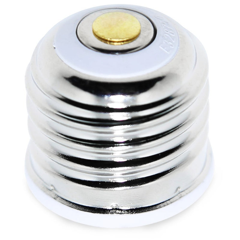 [Australia - AusPower] - (6-Pack) SpiritLED E26 E27 to E12 Socket Adapter,UL Listed Medium Screw E26 to Candelabra Screw E12 Light Bulb Socket Adapter Converter Reducer (White Color-6pcs /Pack) 