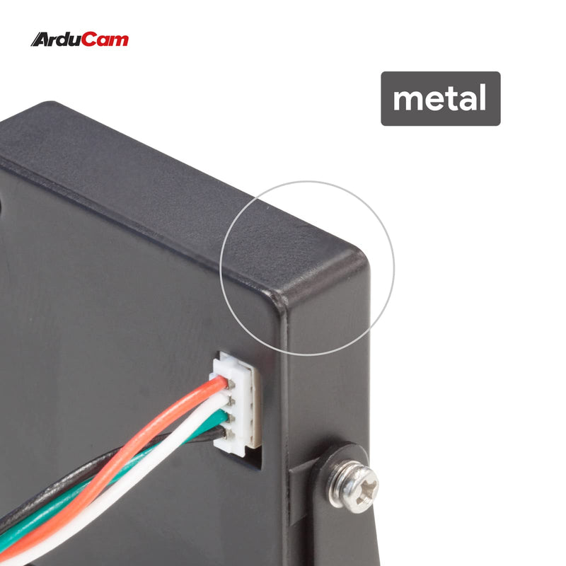 [Australia - AusPower] - Arducam 8MP IMX179 Lightburn Camera, Autofocus USB Camera Module with Metal Case, Ultra HD Embedded USB Camera for Raspberry Pi, Windows, Linux, Android, Mac OS 