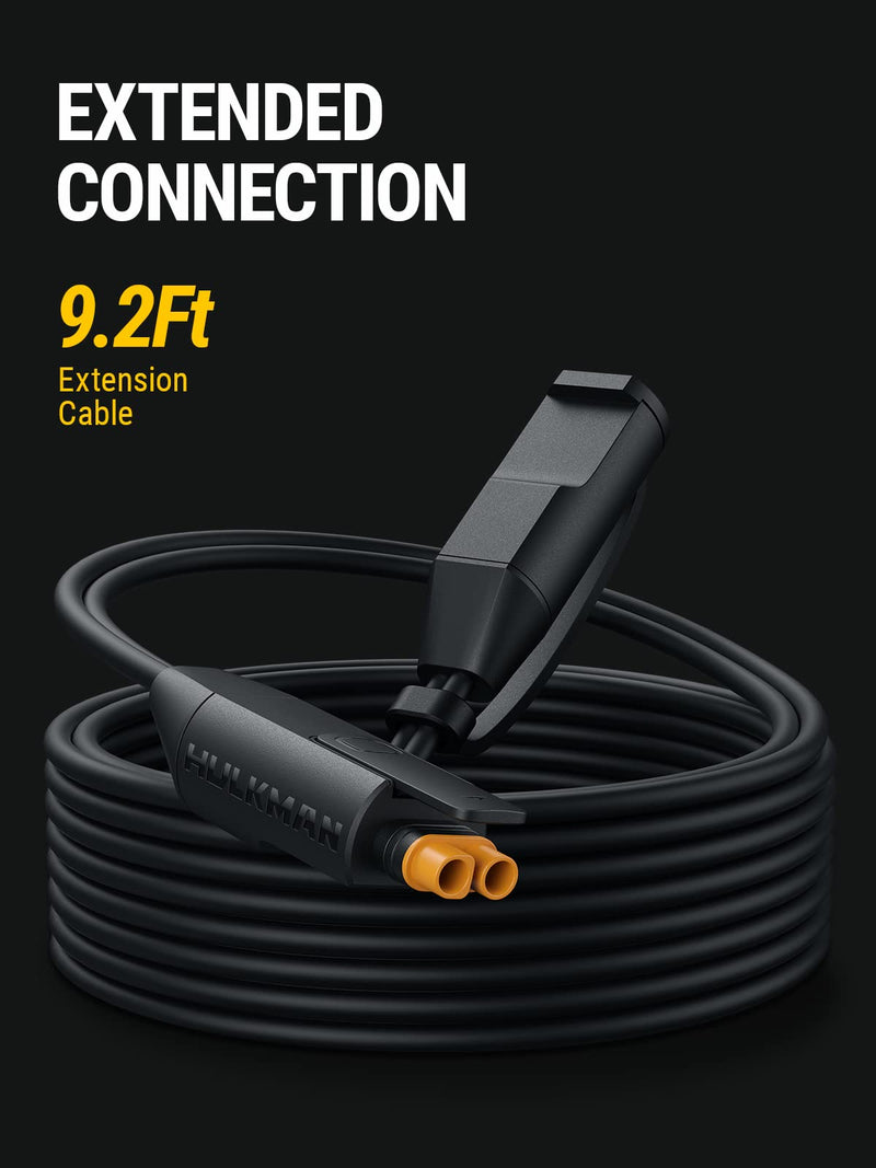 [Australia - AusPower] - HULKMAN SigmaE01 9.2-Feet (2.8 Meters) Extension Cable for Sigma 1/ Sigma 5 Battery Charger 