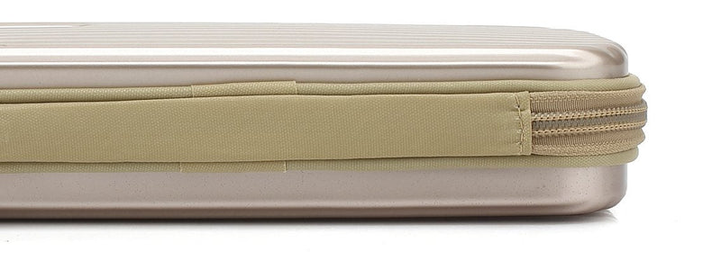 [Australia - AusPower] - KAYOND Hard Pencil Case PC Hard shell case for executive fountain pen,ballpoint pen,stylus touch pen,Durable Students Stationery With Zipper (Golden) Golden 