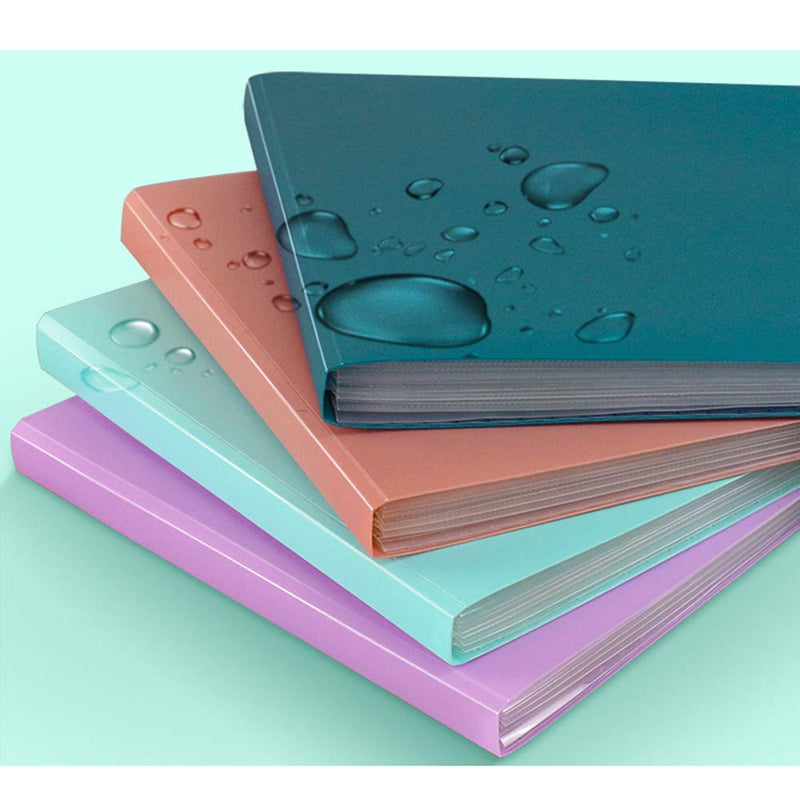 [Australia - AusPower] - Snow Abonci Vertical Expanding Accordion Folder with 7 Pockets Paperwork Organizer Document Wallet Briefcase Business File Organizer Bag A4 Letter Size Elastic Rope Closure Pink 
