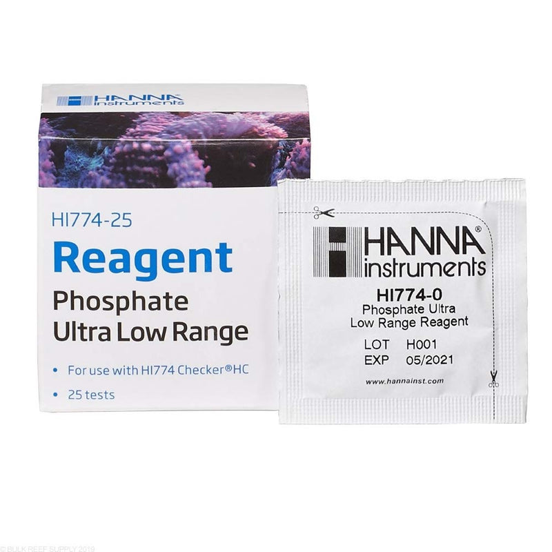 [Australia - AusPower] - Hanna Instruments HI774-25 Phosphate Ultra Low Range Checker HC Reagents (25 Tests) by wwG Store white 