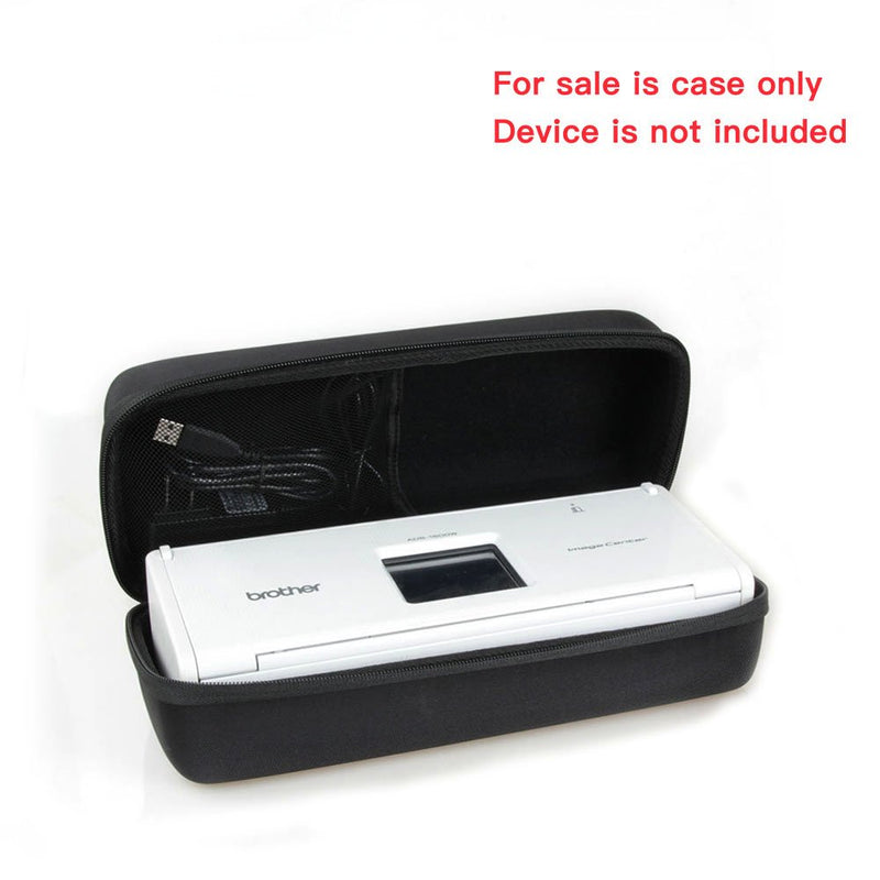 [Australia - AusPower] - Hermitshell Hard Travel Case for Brother Wireless Document Scanner (Case for Brother ADS1000W / ADS1500W) 