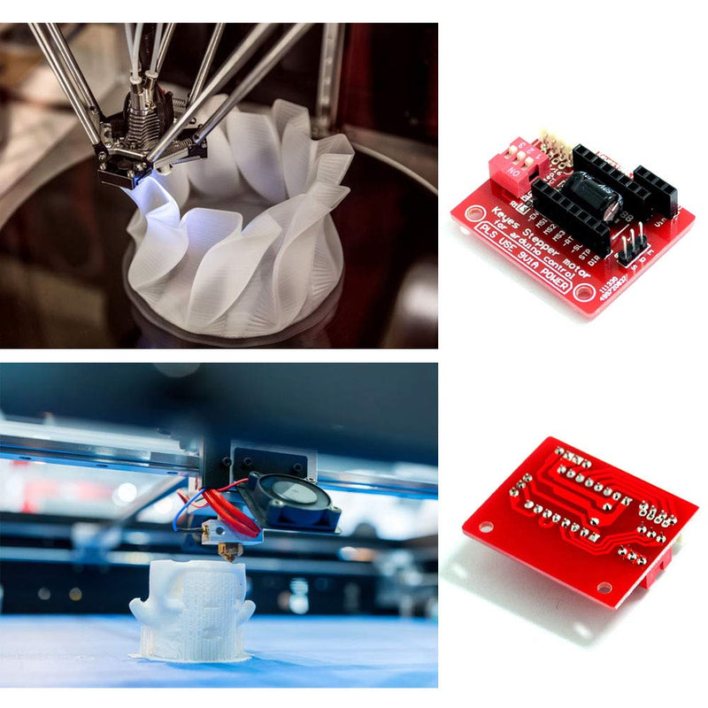 [Australia - AusPower] - Ximimark A4988 DRV8825 3D Printer Stepper Motor Driver Control Extension Shield Board 3Pcs 