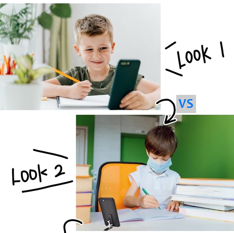 [Australia - AusPower] - Phone Kickstand, Cellphone Stand, Angle Adjustable, Black 
