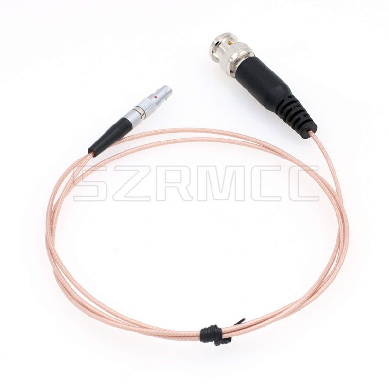 [Australia - AusPower] - SZRMCC BNC Male to 00B 4 Pin Male SYNC Time Code Input Cable for Red Epic Scarlet DSMC2 Camera (Thin Flexible Cable) Thin flexible Cable 