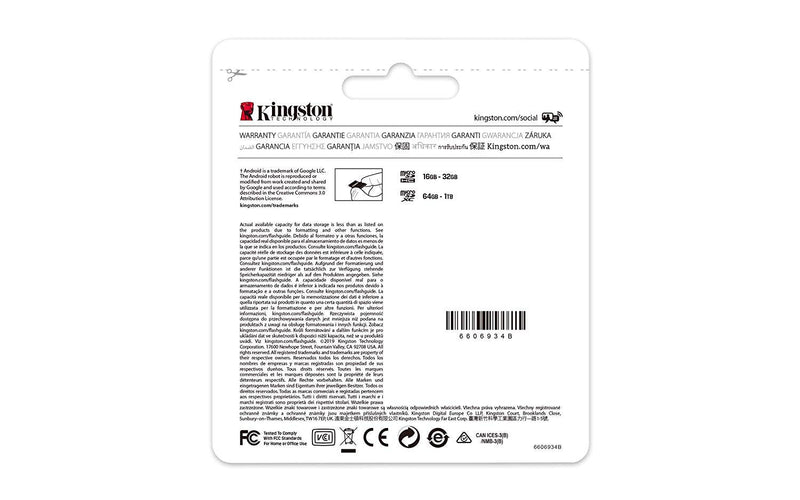 [Australia - AusPower] - Kingston 128GB microSDXC Canvas Select Plus Class 10 Flash Memory Card SDCS2 Memory 