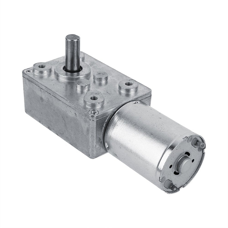 [Australia - AusPower] - DC 12V Gear Box Motor, CW/CCW Reversible High Torque Worm Geared Motor (40RPM) 40RPM 