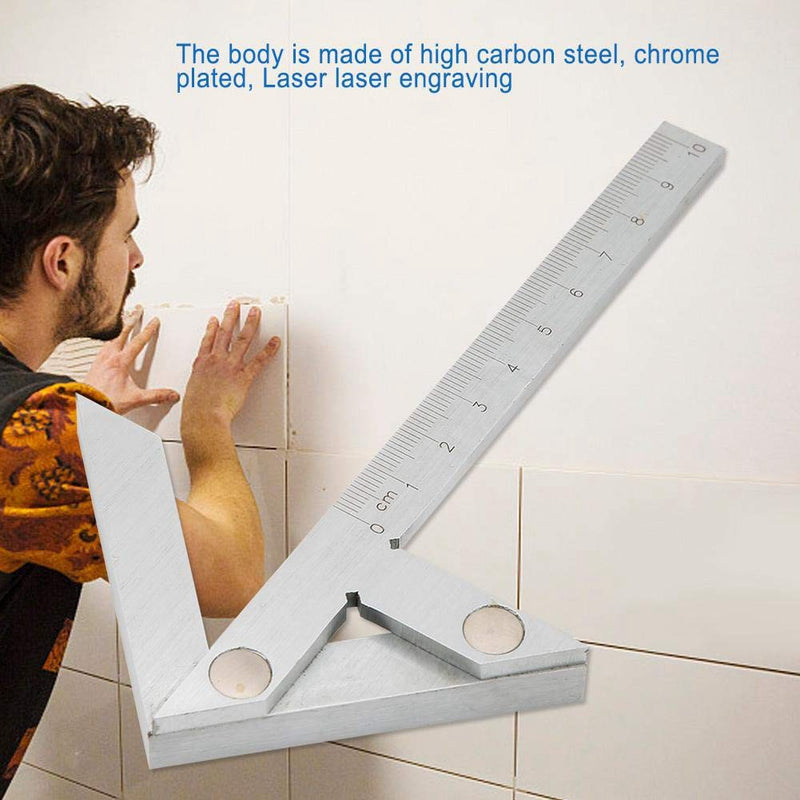 [Australia - AusPower] - Yosoo Health Gear 10070mm Center Finder Line Gauge Woodworking,Center Finder Tool, Centering Square Gauge Tool 