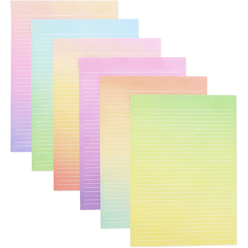 [Australia - AusPower] - Lined Watercolor Stationery Paper and Envelopes Set (10.25 x 7.25 Inches, 90 Pieces) 